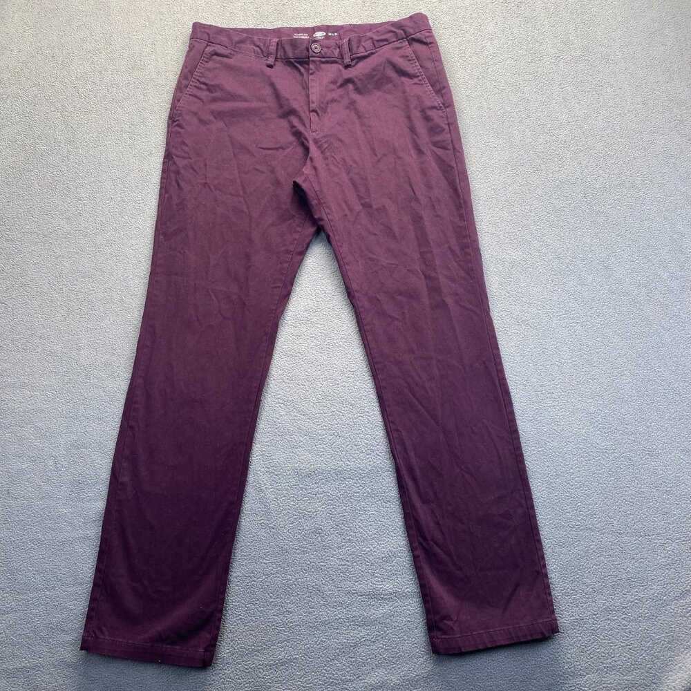 Old‎ Navy Dress Pants, Ultimate Slim Mens Size 36X34 Marron
